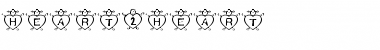 Download *heart2heart* Regular Font Title Preview
