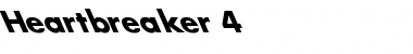 Download Heartbreaker 4 Regular Font Title Preview