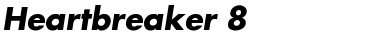 Download Heartbreaker 8 Regular Font Title Preview