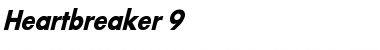 Download Heartbreaker 9 Regular Font Title Preview