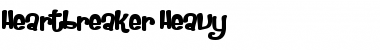 Download Heartbreaker Heavy Font Title Preview