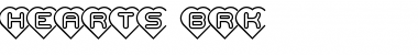 Download Hearts (BRK) Normal Font Title Preview