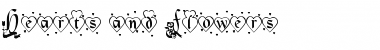 Download Hearts and Flowers Regular Font Title Preview
