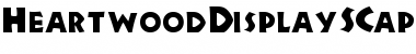 Download HeartwoodDisplaySCapsSSK Regular Font Title Preview