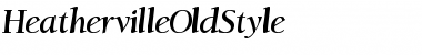 Download HeathervilleOldStyle Regular Font Title Preview