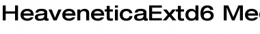 Download HeaveneticaExtd6 MedSH Font Title Preview