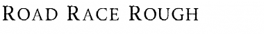 Download Road Race Free Rough Font