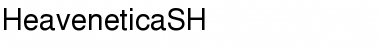 Download HeaveneticaSH Regular Font Title Preview