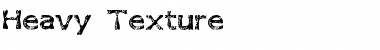 Download Heavy Texture Regular Font Title Preview
