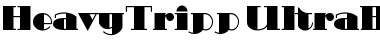 Download HeavyTripp UltraBold Font Title Preview