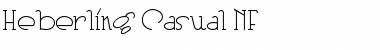 Download Heberling Casual NF Regular Font Title Preview