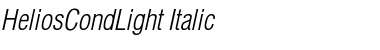 Download HeliosCondLight Regular Font