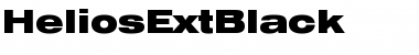 Download HeliosExtBlack Regular Font