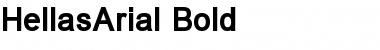 Download HellasArial Bold Font