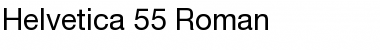 Download Helvetica 55 Roman Regular Font