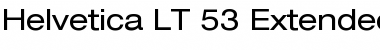 Download HelveticaNeue LT 53 Ex Regular Font