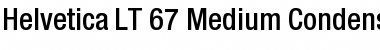 Download HelveticaNeue LT 67 MdCn Font