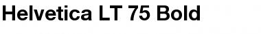 Download HelveticaNeue LT 55 Roman Bold Font