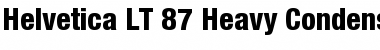 Download HelveticaNeue LT 87 HeavyCn Font