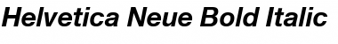 Download Helvetica Neue Bold Italic Font