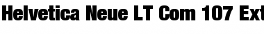 Download Helvetica Neue LT Com 107 Extra Black Condensed Font