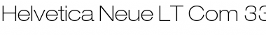 Download Helvetica Neue LT Com 33 Thin Extended Font Title Preview
