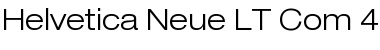 Download Helvetica Neue LT Com 43 Light Extended Font