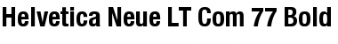 Download Helvetica Neue LT Com 77 Bold Condensed Font