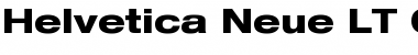 Download Helvetica Neue LT Com 83 Heavy Extended Font