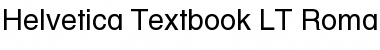 Download HelveticaTextbook LT Roman Font
