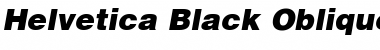Download Helvetica-Black BlackItalic Font