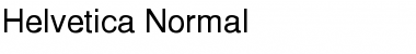 Download Helvetica-Normal Regular Font