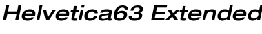 Download Helvetica63-ExtendedMedium MediumItalic Font