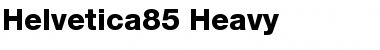 Download Helvetica85-Heavy Heavy Font