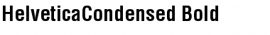 Download HelveticaCondensed Bold Font