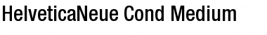 Download HelveticaNeue Cond Medium Font