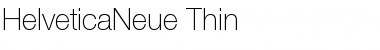 Download HelveticaNeue Thin Font