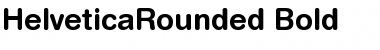 Download HelveticaRounded Bold Font