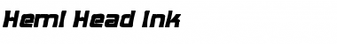 Download Hemi Head Ink Regular Font