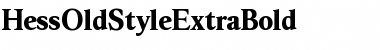 Download HessOldStyleExtraBold Font