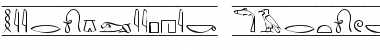 Download Hieroglyphic Cartouche Font