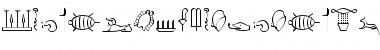 Download Hieroglyphic Regular Font