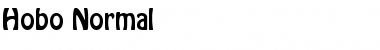 Download Hobo Normal Font Title Preview