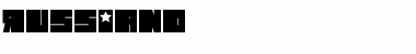 Download Russiano Regular Font Title Preview