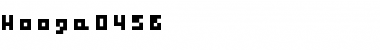 Download hooge 04_56 Regular Font Title Preview
