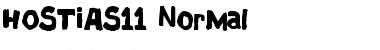Download HOSTIAS1.1 Normal Font