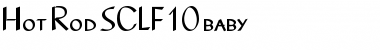 Download Hot Rod SCLF1.0 baby. Font Title Preview