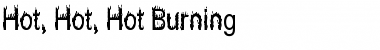 Download Hot, Hot, Hot Burning Font Title Preview
