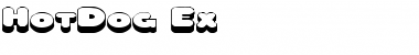 Download HotDog Ex Regular Font Title Preview