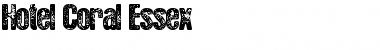 Download Hotel Coral Essex Regular Font Title Preview